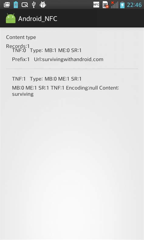 java android nfc ndef write object to tag|nfc codes for android.